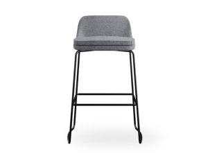 Тканевый табурет с подставкой для ног