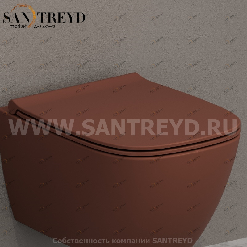 GN022MT Крышка сиденье для унитаза Ceramica Globo GENESIS