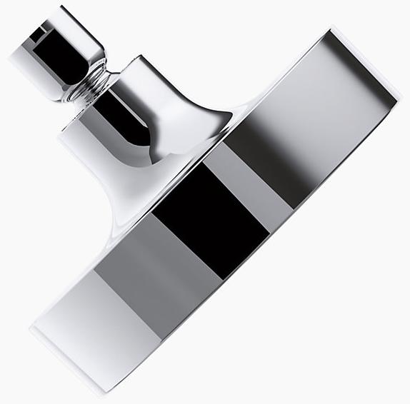 KOHLER Однофункциональная настенная душевая лейка Purist 2,5 галлона в минуту с технологией всасывания воздуха Katalyst K-965-AK-TT  - Вид №3