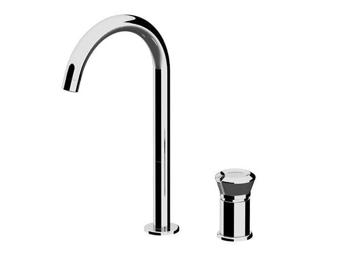 Однорычажный высокий смеситель для раковины без слива Remer Rubinetterie Element ARCH-00023825