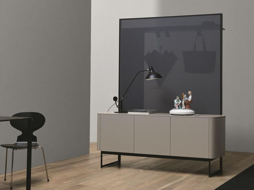 Caccaro Лаковая вешалка / шкаф для прихожей с распашными дверями Sideview sun-id-1384274 - Вид №1