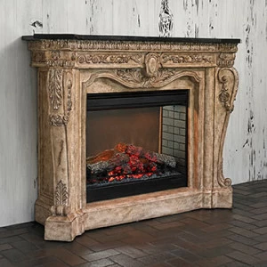 Электрические камины 01129-400-061 Floral Electric Fireplace Ambella