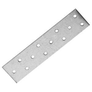 Пластина соединительная 40х160х2 мм, оцинкованная сталь