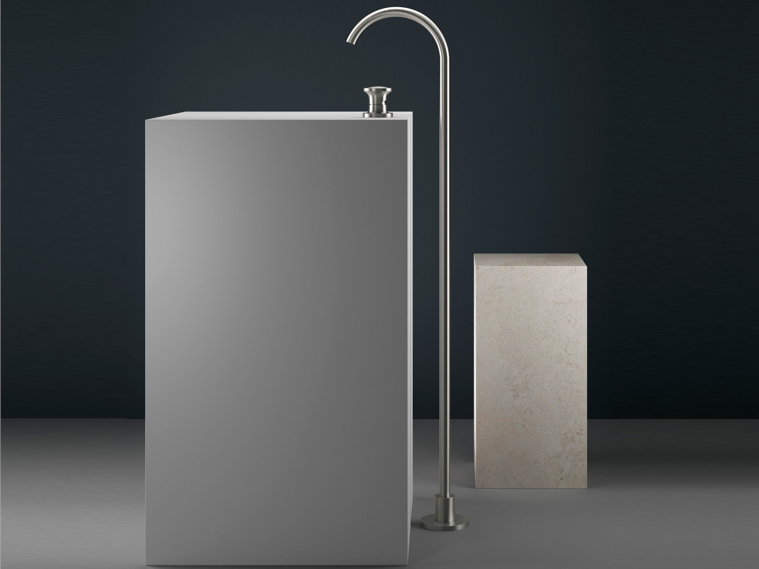 Смеситель для раковины из нержавеющей стали Zazzeri JK21 ARCH-00110022 - Вид №1