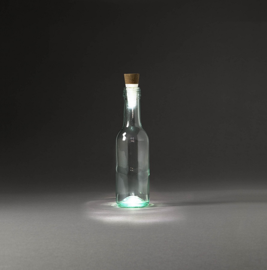 Пробка светящаяся белая Bottle Light SUCK UK ДИЗАЙНЕРСКИЕ 00-3880650 Белый  - Вид №1
