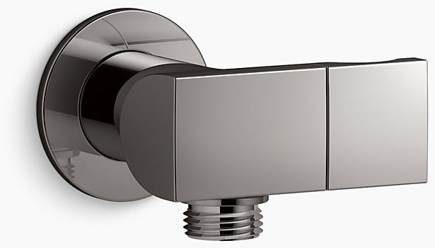 KOHLER Настенный держатель для ручного душа Exhale с патрубком подачи и обратным клапаном K-98354-TT 