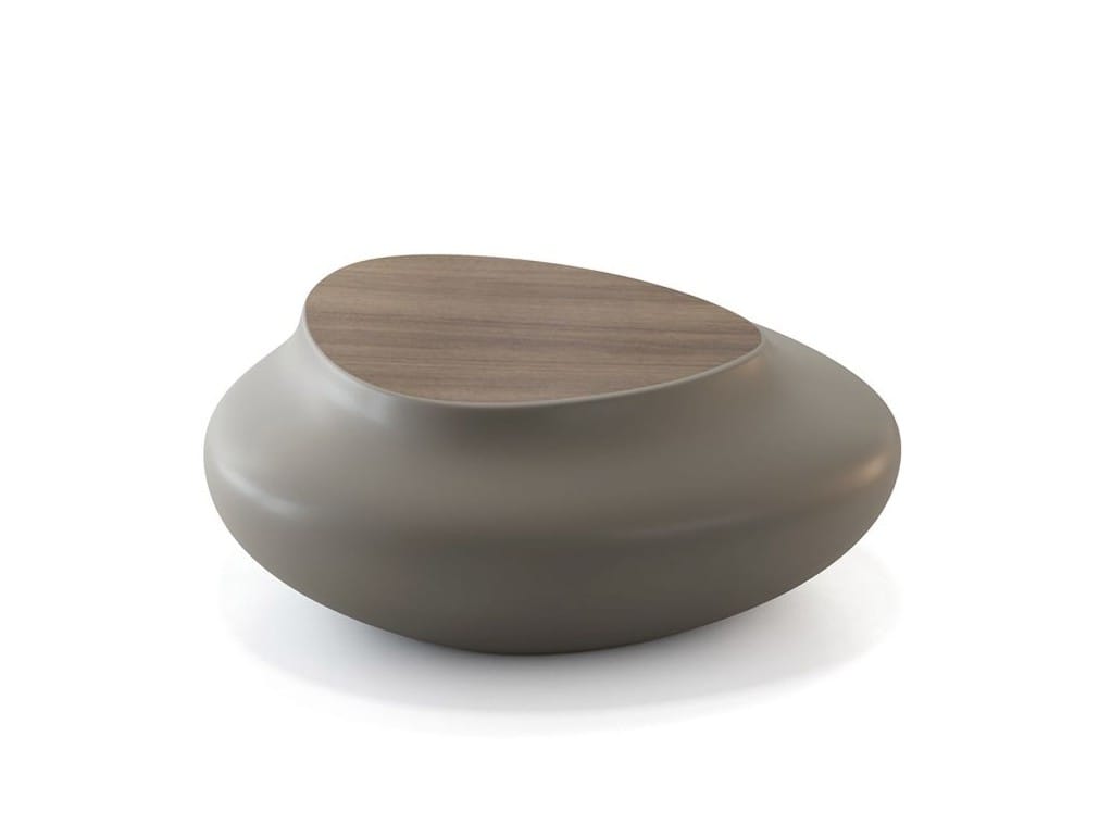 Журнальный столик из полиэфирной смолы и стекловолокна ROCHE BOBOIS CUTE CUT ARCH-00004595