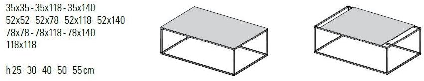 Desalto Прямоугольный садовый столик из стали Helsinki sun-id-1496989 - Вид №10