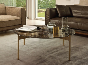 Мраморный журнальный столик для гостиной