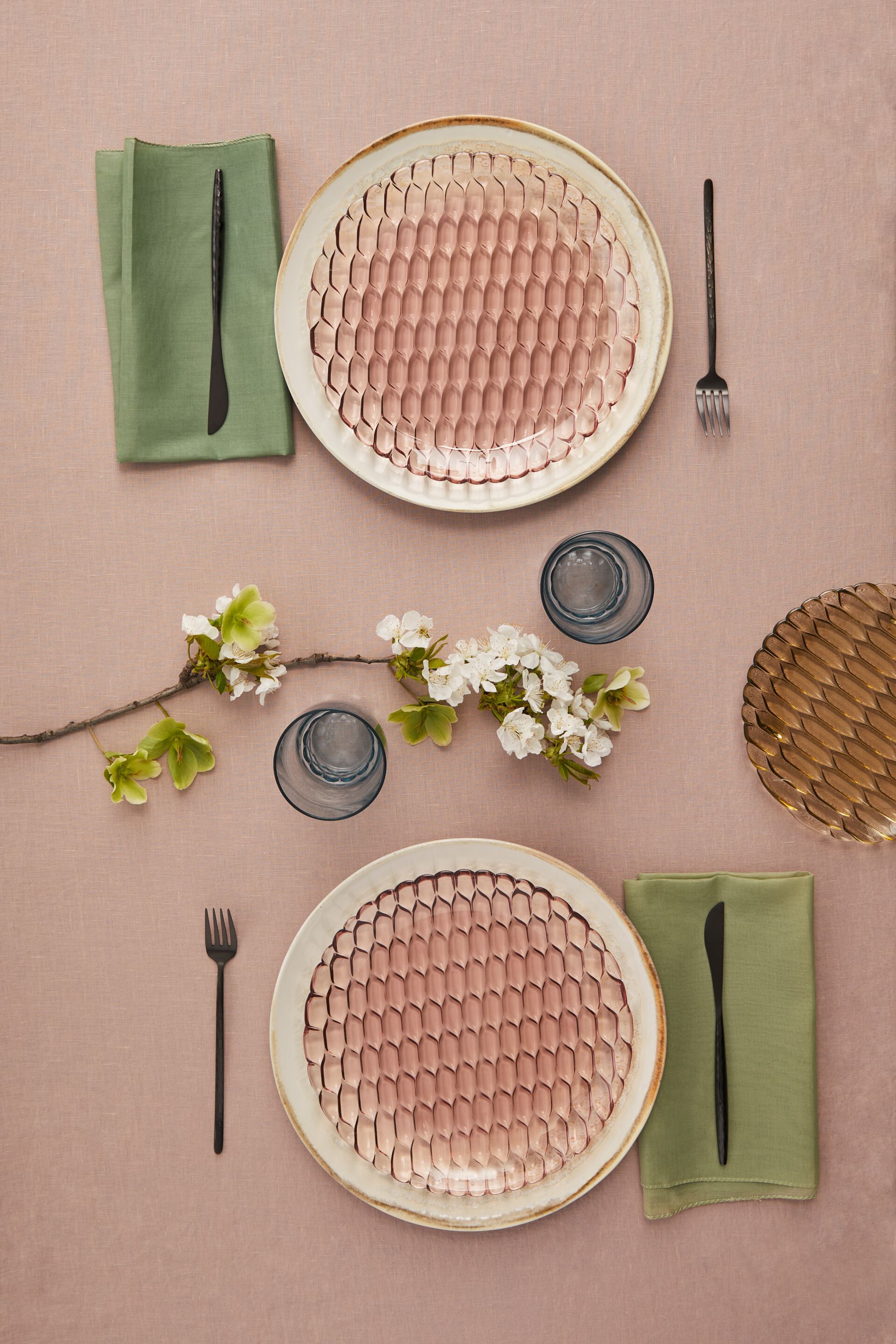 Набор десертных тарелок из инженерного пластика Kartell Jellies Family ARCH-00020901 - Вид №11