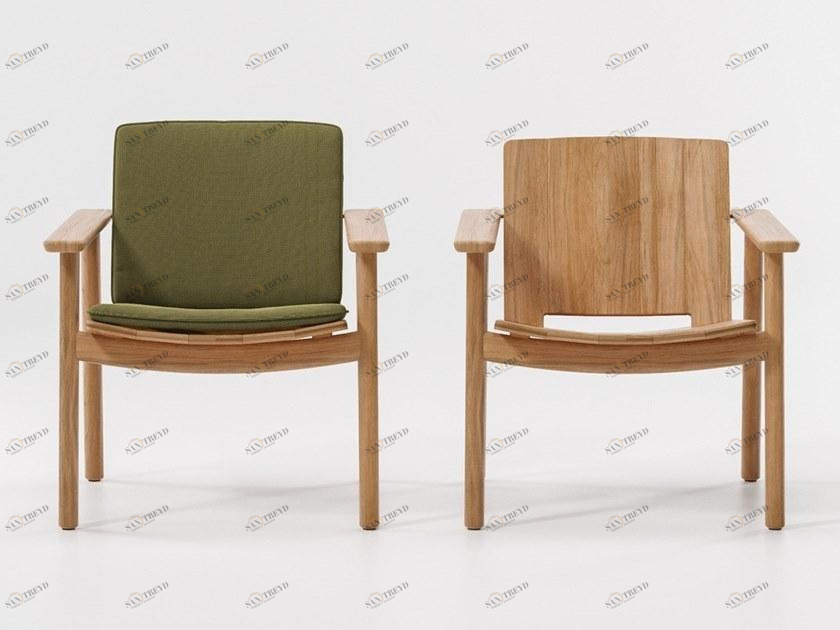 Kettal Садовое кресло из тика Riva #26200