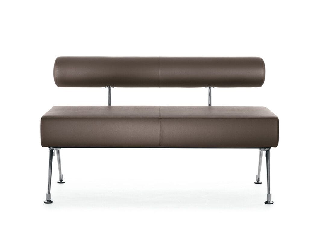 Кожаная скамья со спинкой Kastel Kuros ARCH-00087867