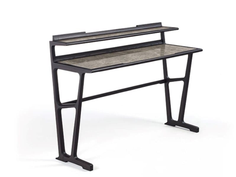 Прямоугольная консоль из керамогранита с полками Frigerio Archè ARCH-00083198