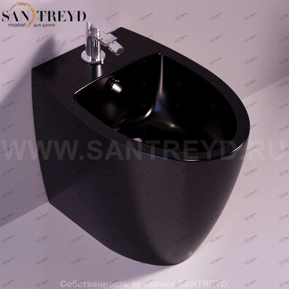 LFT21NERO Биде напольное LFT Spazio Simas