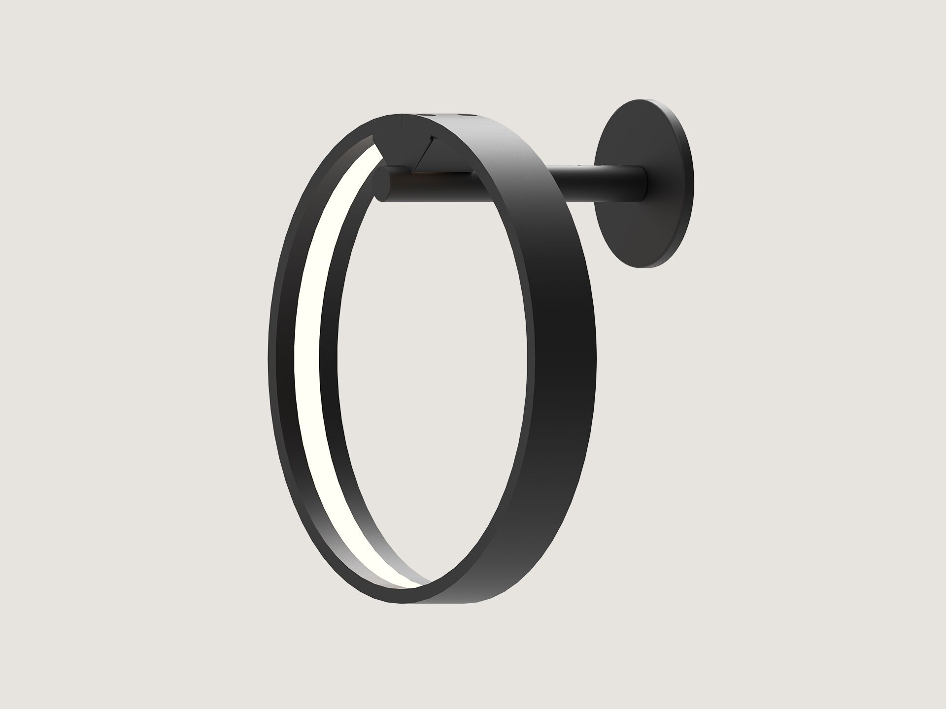 Металлический светодиодный настенный светильник ZAVA кольца ARCH-00108348