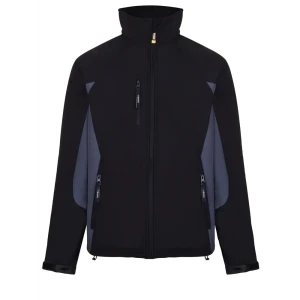 Утепленная рабочая куртка Dowell Softshell D81550 черно-серая XL 89393790