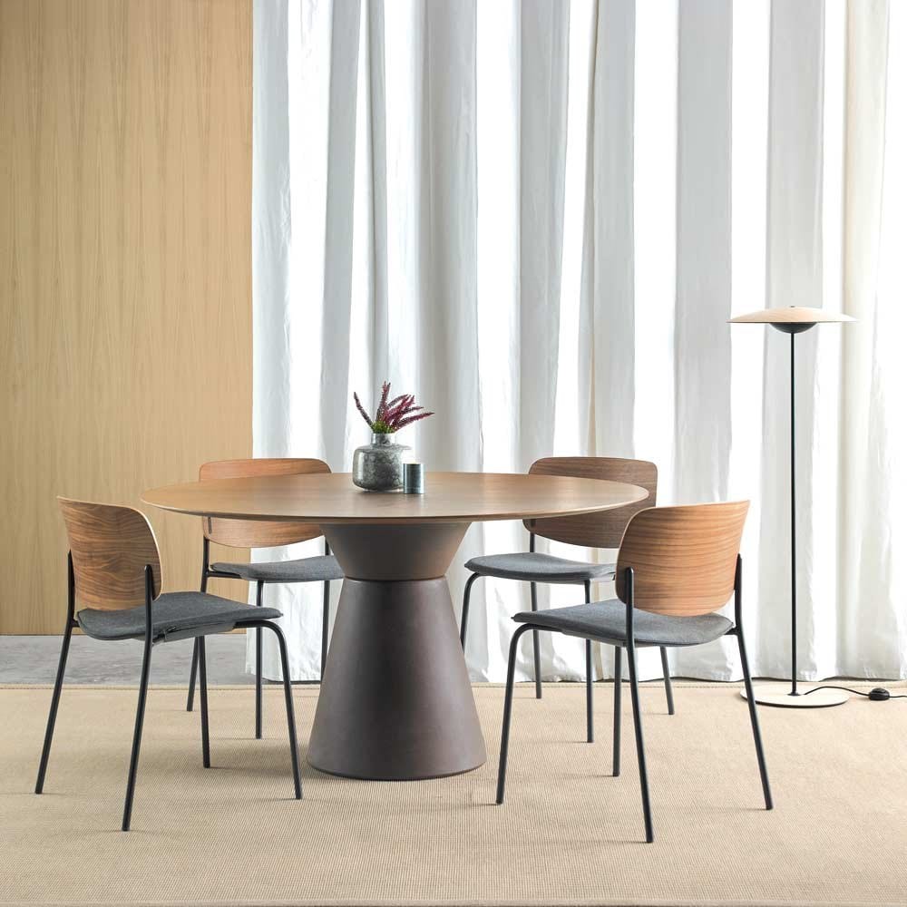 Штабелируемый стул из ткани INCLASS Эрин Вуд ARCH-00109419 - Вид №3