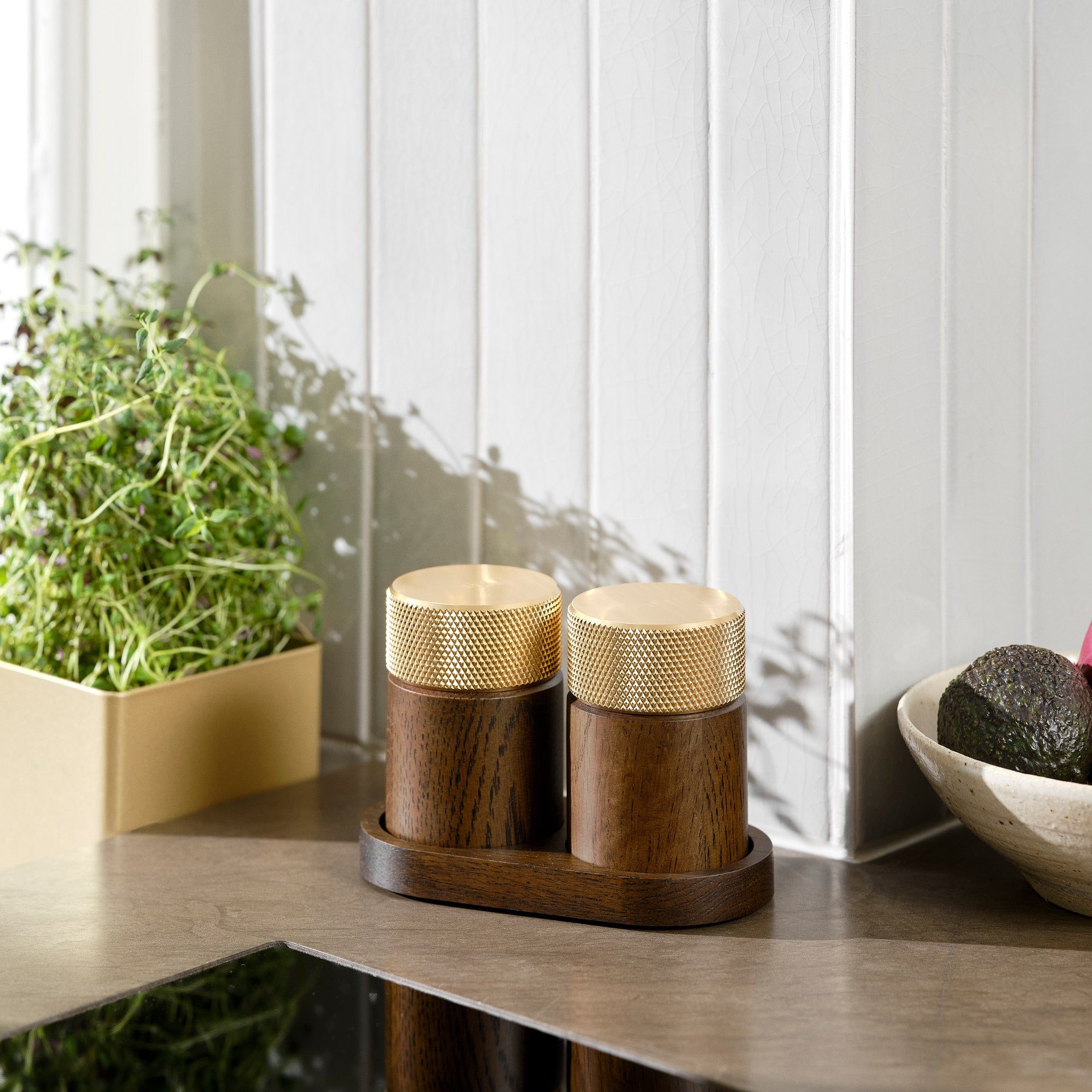 Деревянная и алюминиевая кофемолка Gejst SINA ARCH-00113642 - Вид №3