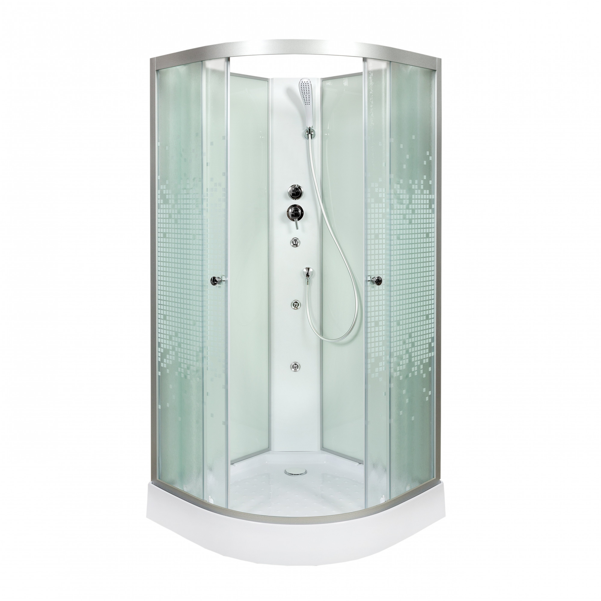 А01 LED с кнопкой Душевая кабина DETO Серия А L 901 N с гидромассажем