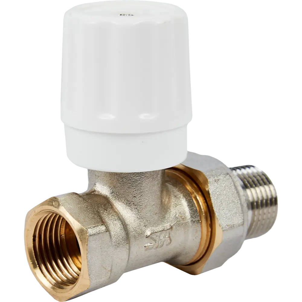 Вентиль регулирующий СПЕЦ для радиатора отопления 1/2" латунный 86918554 STLM-0072420 - Вид №4