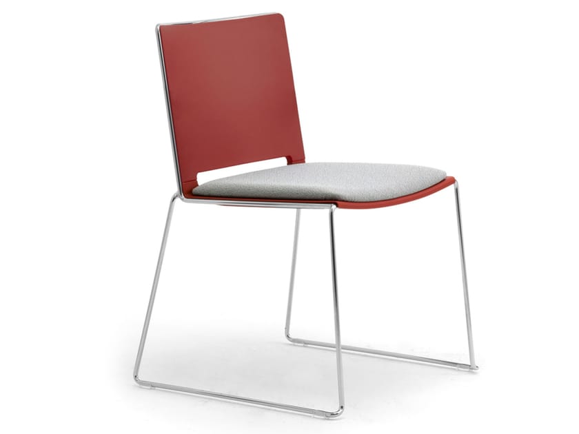 Стул для саней из полипропилена с мягким сиденьем Leyform iLike ARCH-00005663