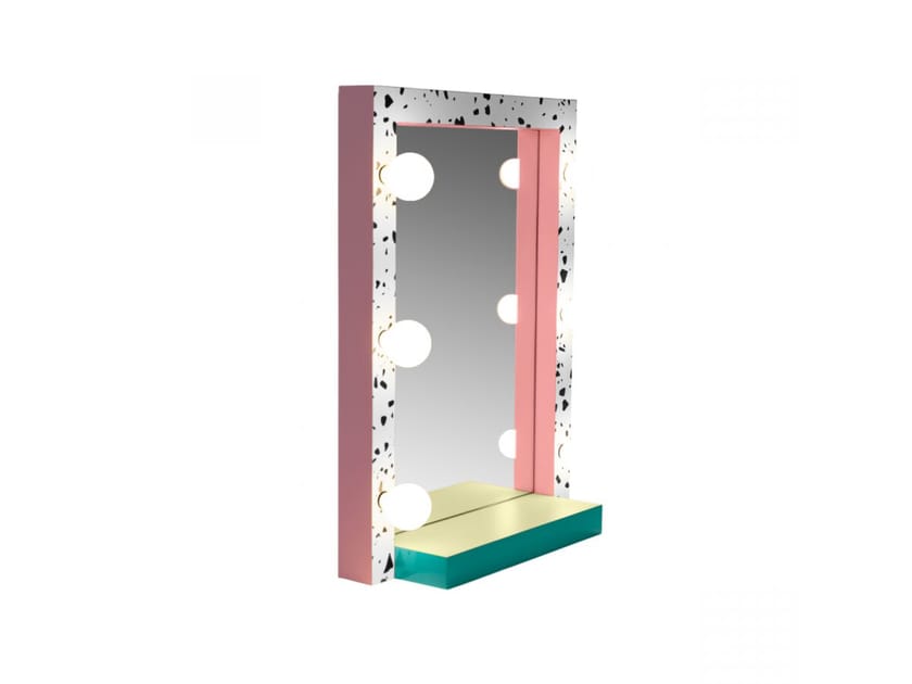 Зеркало со встроенным освещением Seletti Superfurniture ARCH-00068521