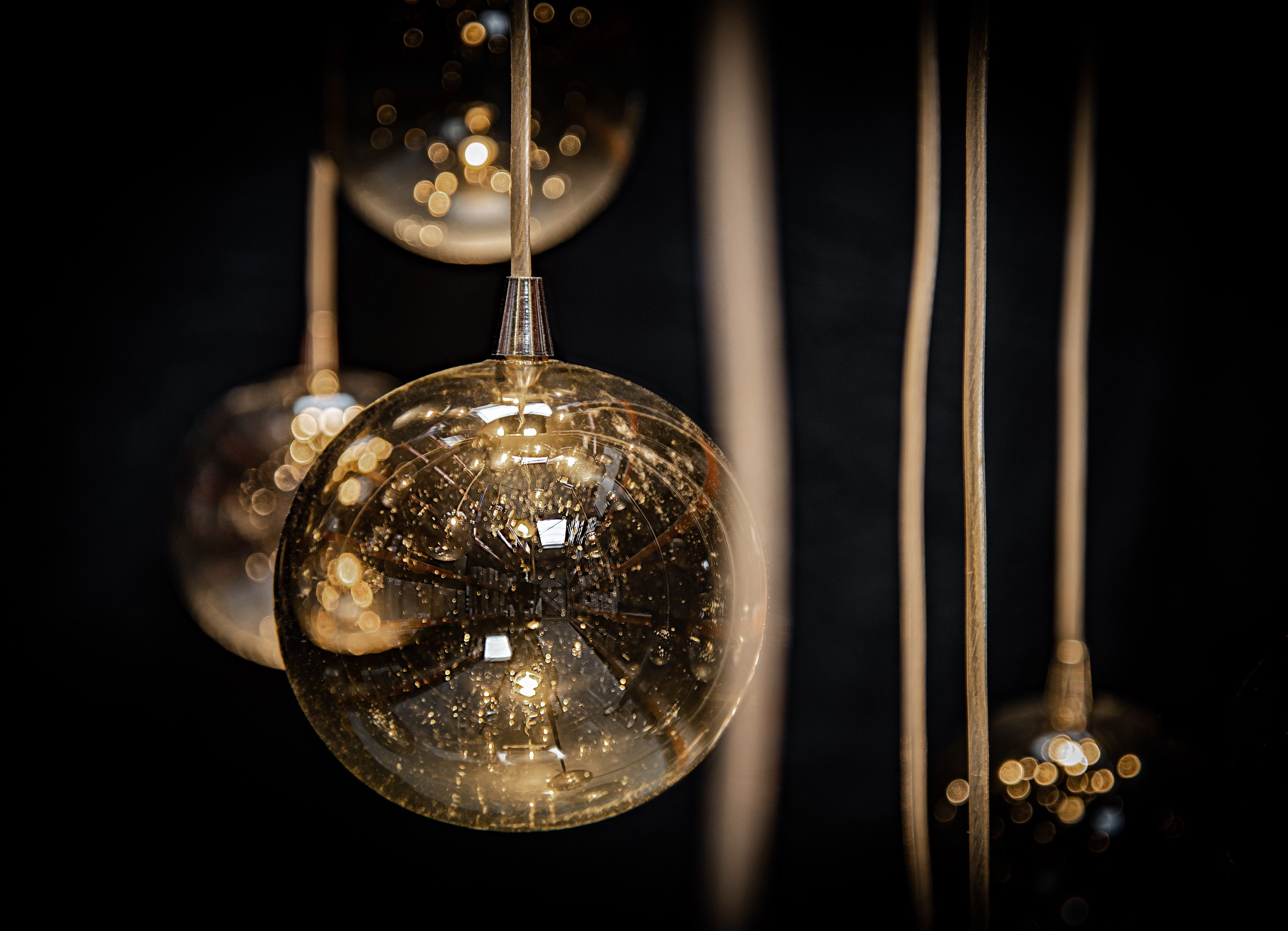 Металлический светодиодный подвесной светильник ILFARI Бальный зал ARCH-00152885 - Вид №7