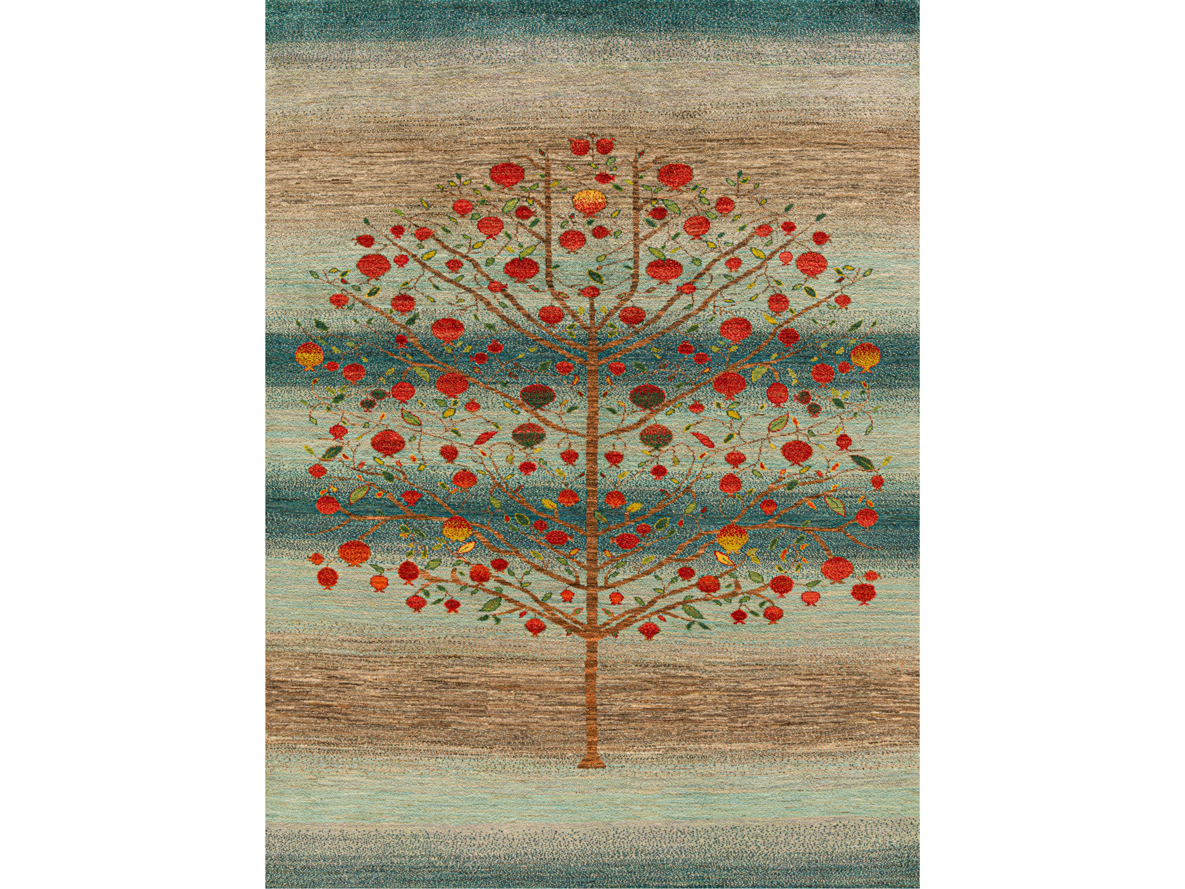 Прямоугольный шерстяной ковер на заказ Zollanvari Gabbehs Flora &amp ARCH-00138225 - Вид №1