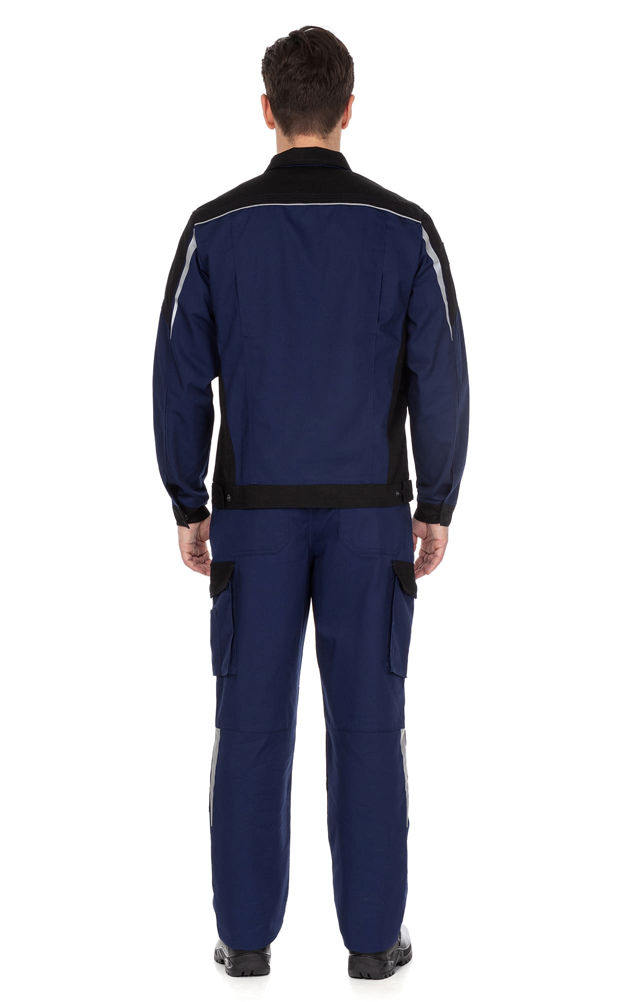 70042 Костюм  NEW темно-синий с черным STATUS  Летняя спецодежда  размер 48-50/170-176  - Вид №17