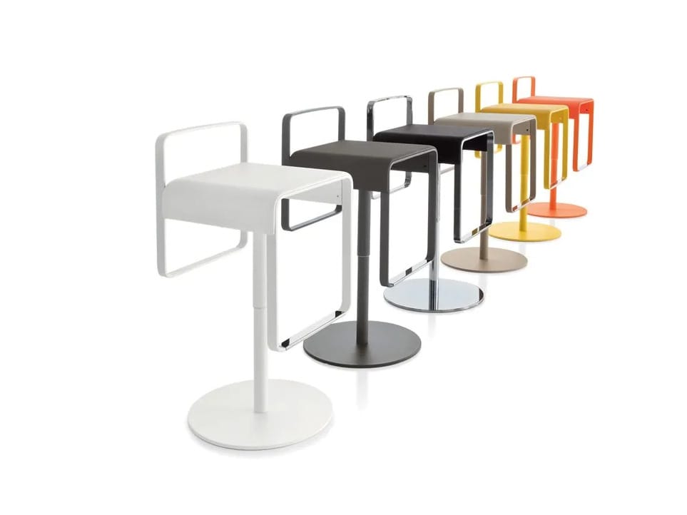 Высокий кожаный стул Kastel KYRO ARCH-00110004 - Вид №3