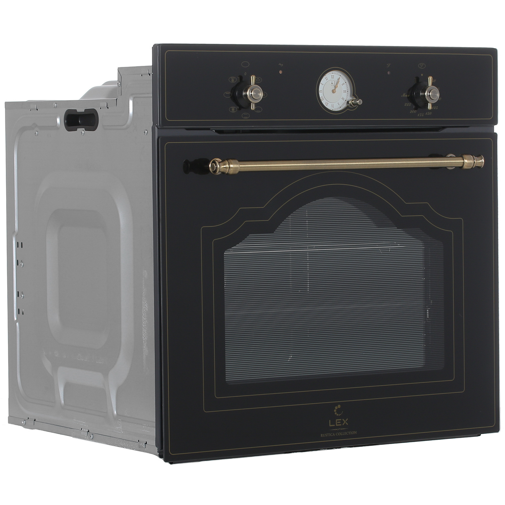 8164383 Электрический духовой шкаф LEX EDM 6070С BL черный STDN-0074856 - Вид №1