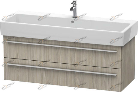 XL634703131 X-Large Тумбочка подвесная Сосна серебристая, декор Duravit