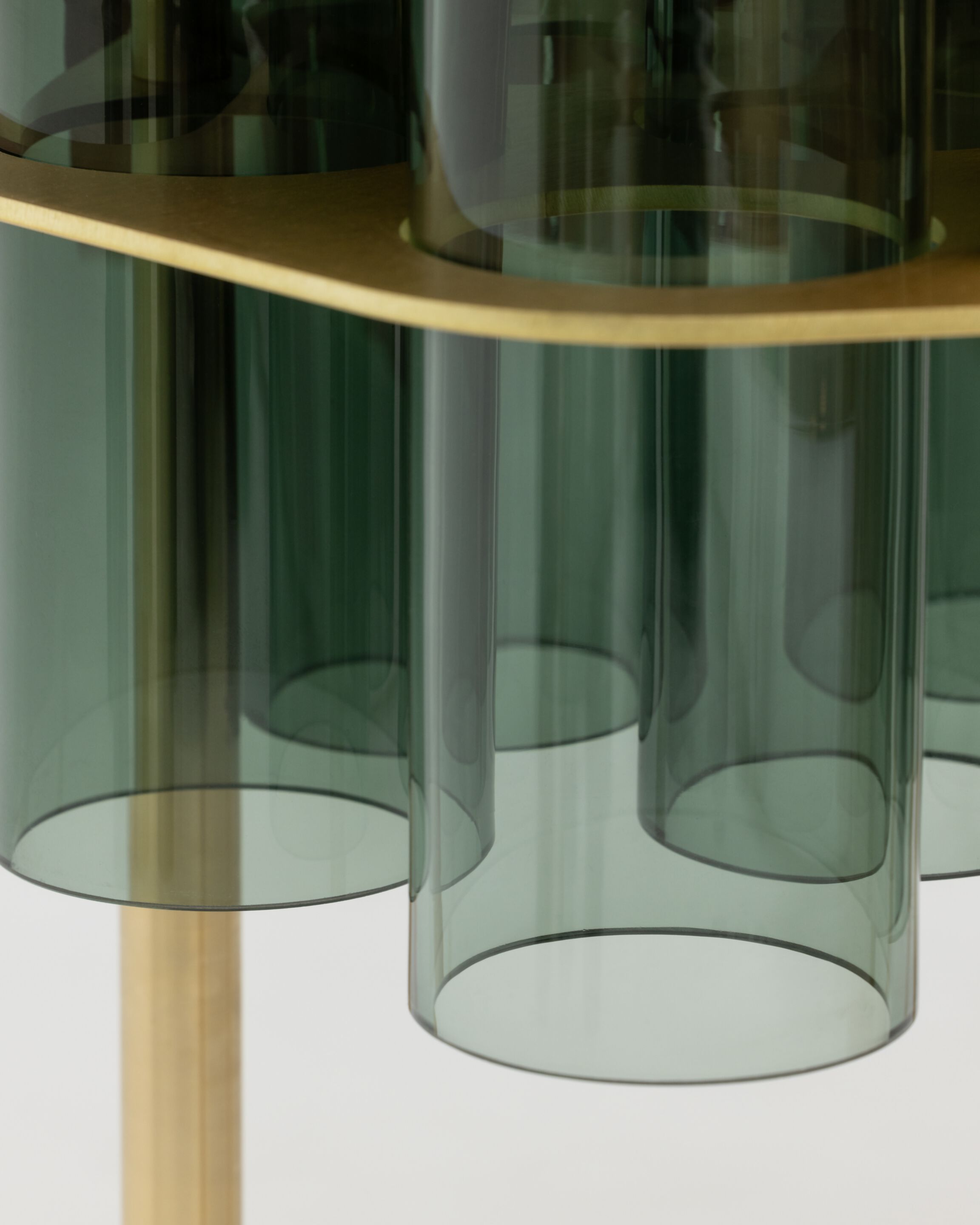 Журнальный столик из дутого стекла и латуни SkLO FIELD 7 ARCH-00083613 - Вид №9