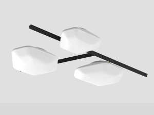 Выдувное стекло светодиодный потолочный светильник