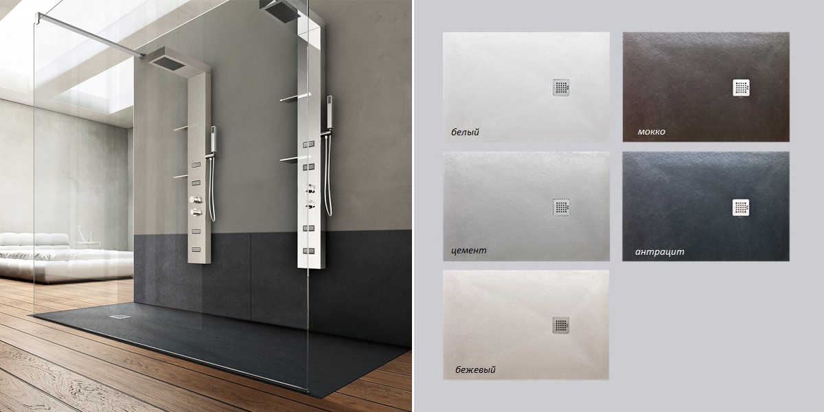 Душевой поддон Forma 130 см 5FRA5NO Gruppo Geromin - Вид №1