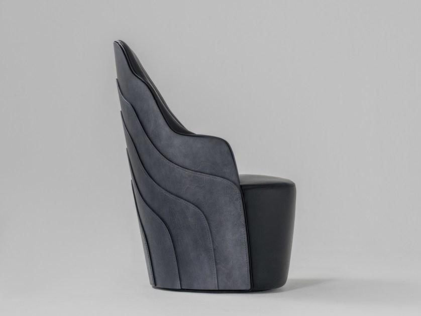 BD Barcelona Design Мягкое кожаное кресло Couture sun-id-1402528 - Вид №2