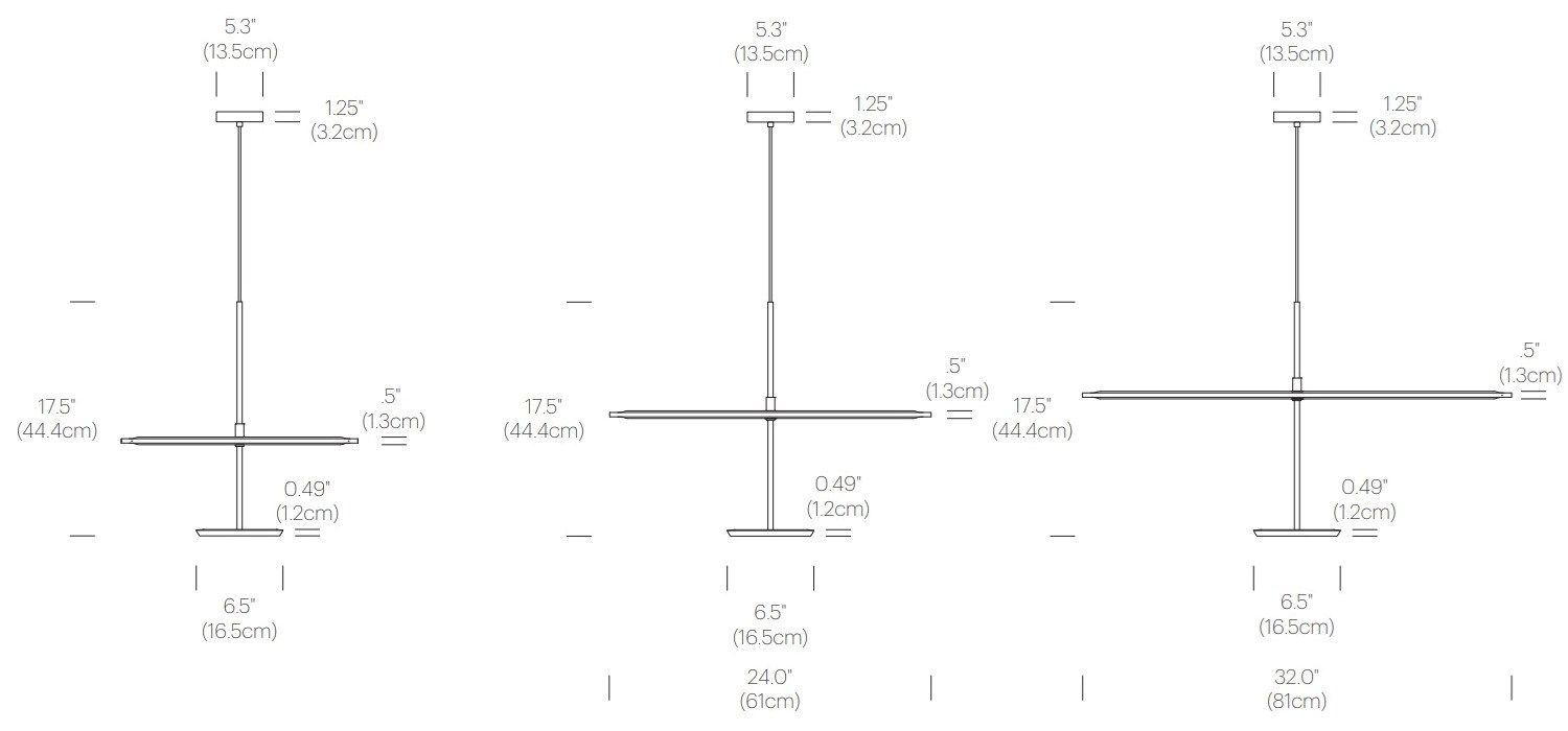 Ткань акустическая светодиодная подвесная лампа Pablo Designs Sky ARCH-00066619 - Вид №5