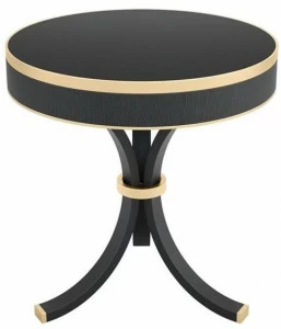 FRATO Круглый деревянный журнальный столик  Ffu260020aay