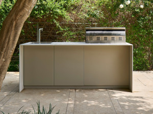 Алюминиевая наружная кухня с порошковым покрытием