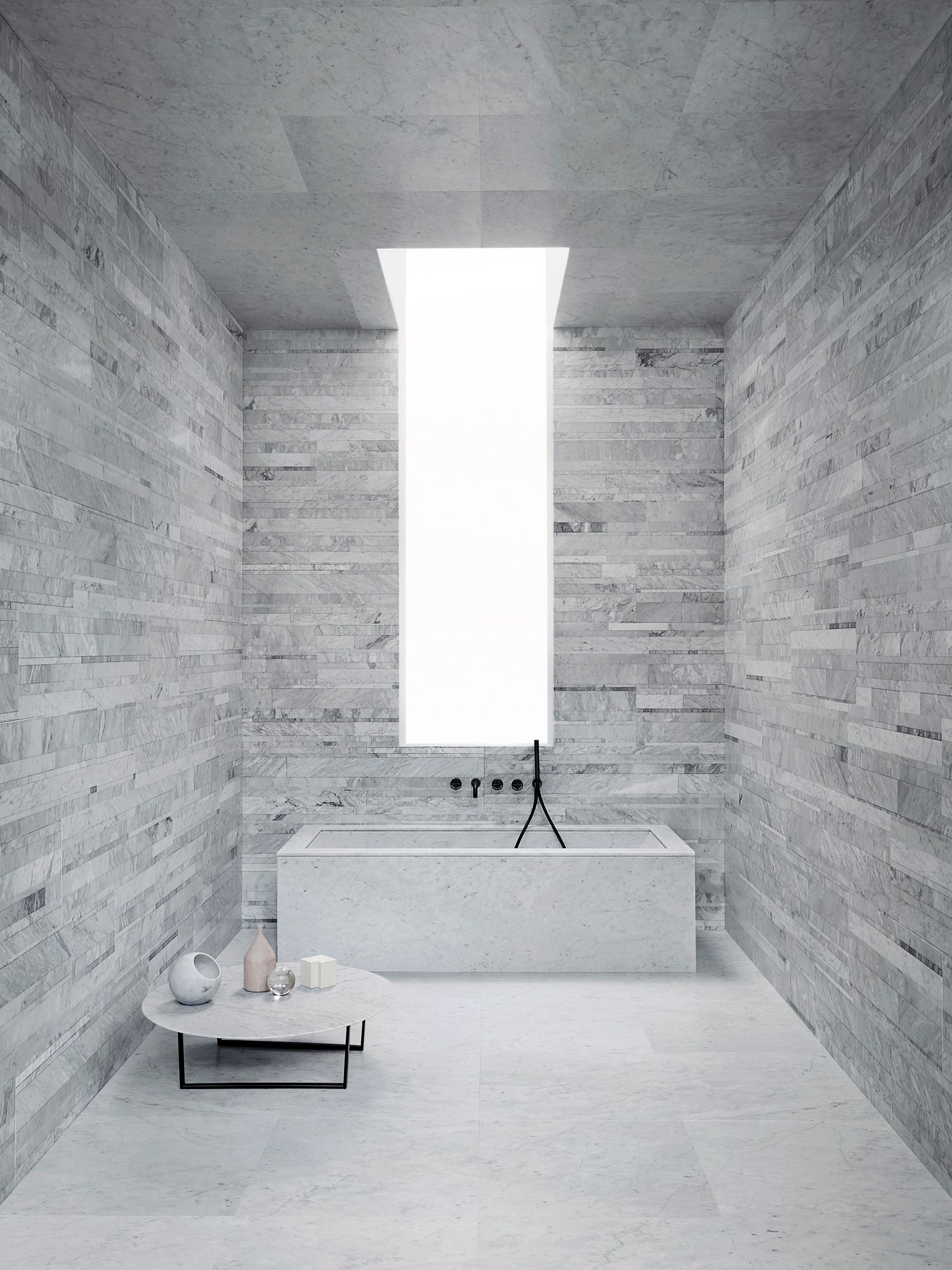 Круглый мраморный журнальный столик Salvatori Dritto ARCH-00100039 - Вид №3