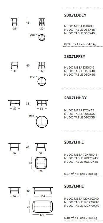 Круглый мраморный журнальный столик SANCAL обнаженная ARCH-00088132 - Вид №7