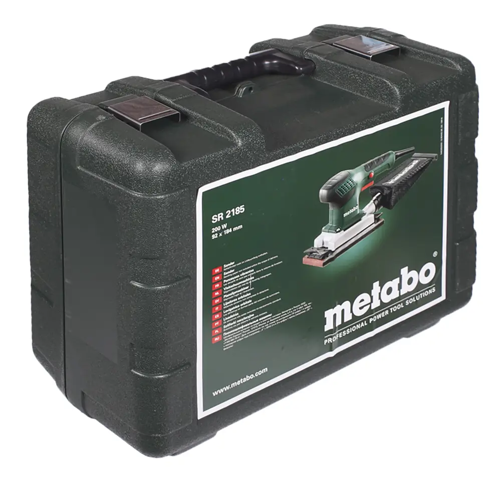 Вибрационная шлифовальная машина Metabo SR 2185, 200 Вт, 92х184 мм 18119675 STLM-2143187  - Вид №4