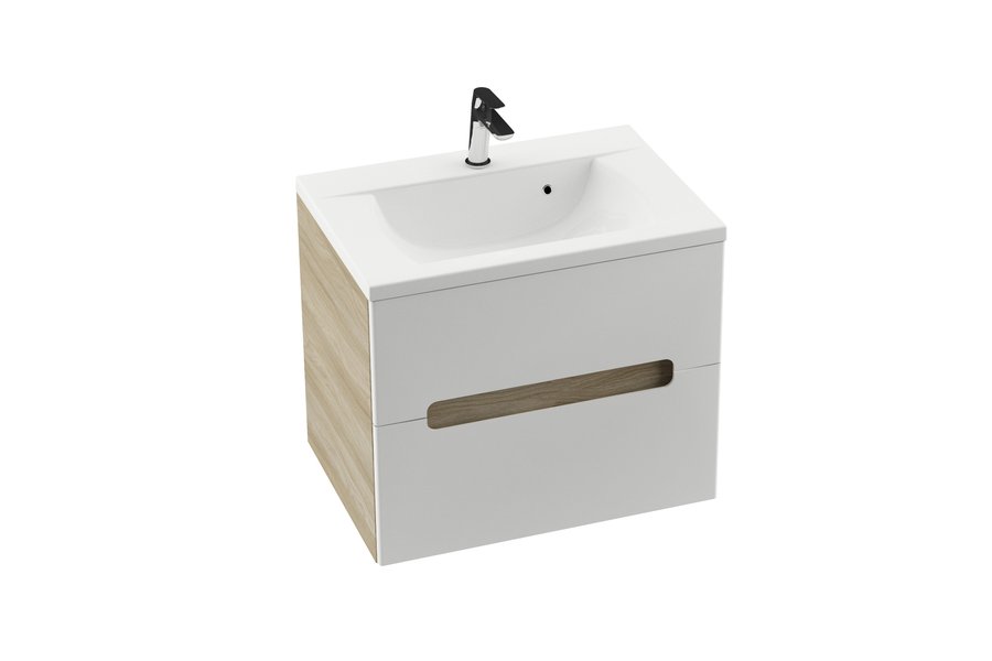 Тумба под умывальник SD 700 CLASSIC II белая Ravak X000000906 - Вид №3