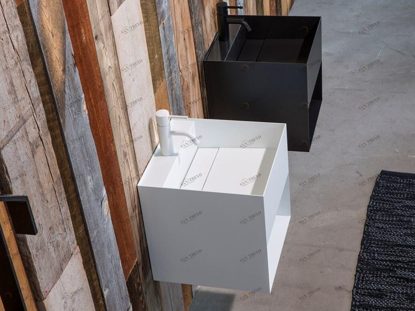 Подвесная раковина настенная овальная sanwacompany  белая sun-id-1419518