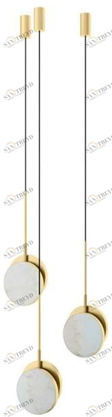 FRATO Подвесной светильник прямого света из латуни  Flf010023aaa 