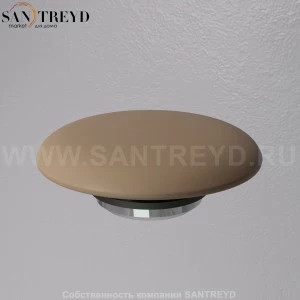 A037VX.132 Донный клапан с керамической накладкой проточный A. e. T. Italia RICAMBI Горчичный матовый