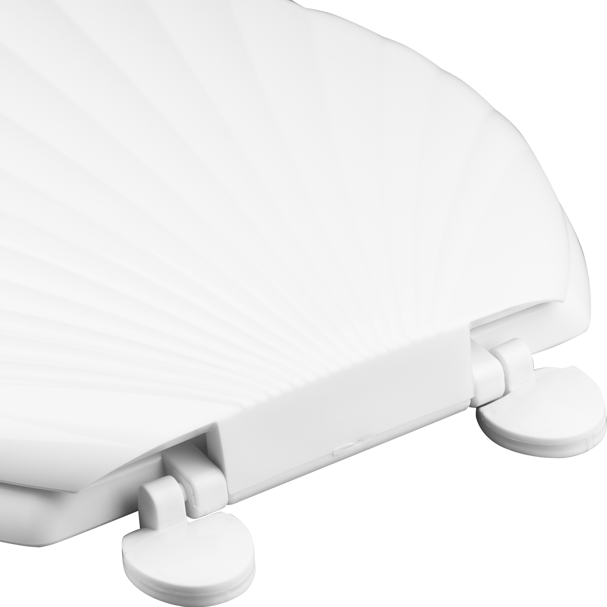 12401231 Сиденье для унитаза ракушка цвет белый STLM-0002123 ORIO  - Вид №3