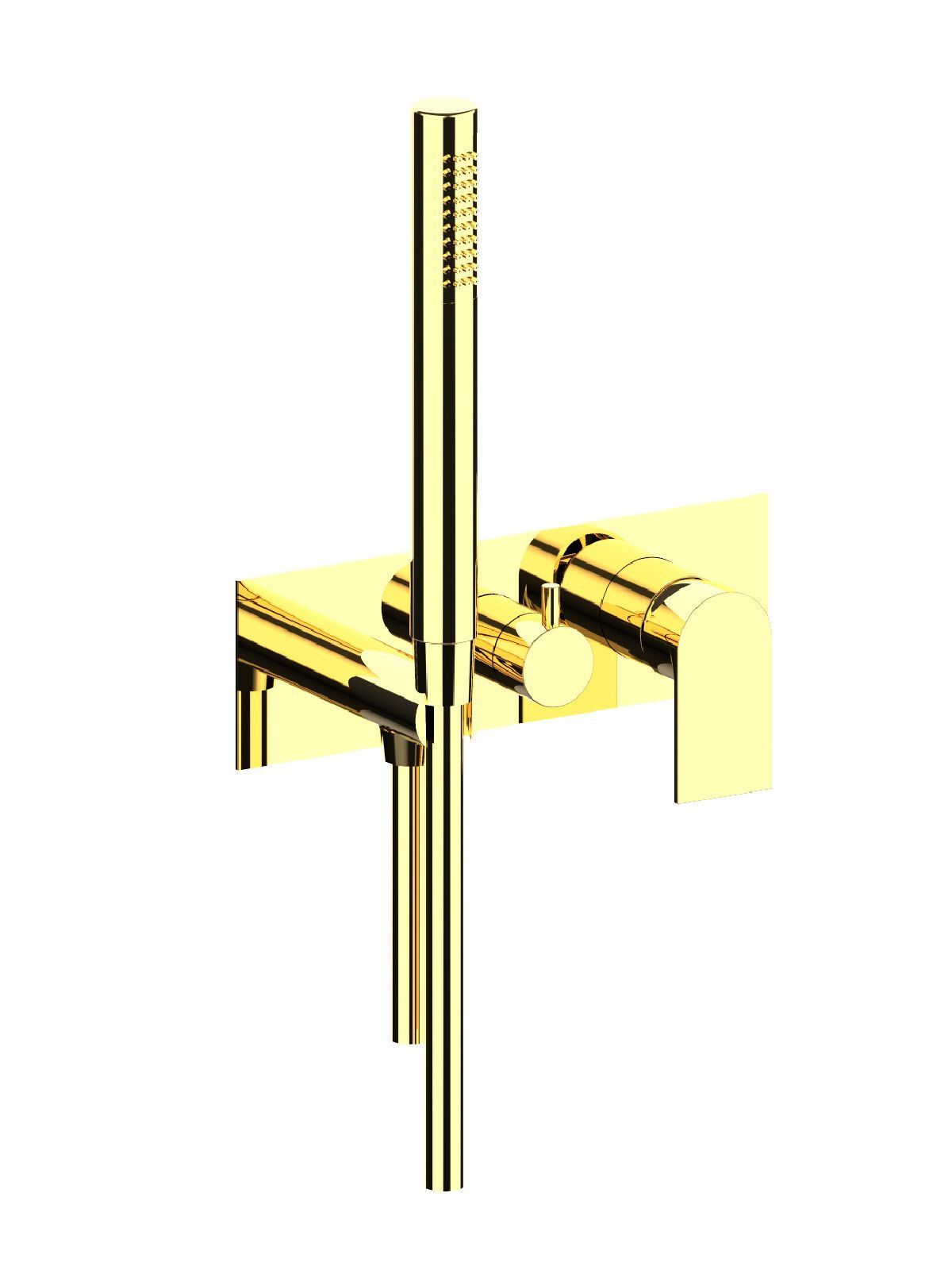 Однорычажный смеситель для душа с ручным душем Rubinetterie Frattini отдельная эстетика ARCH-00087296 - Вид №11