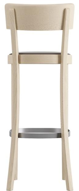 horgenglarus Высокий табурет из бука со спинкой Classic 11-380 - Вид №7