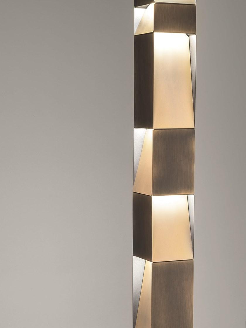 Firmamento Milano Светодиодный торшер из стали Stick Cz-021fm-b-b - Вид №1